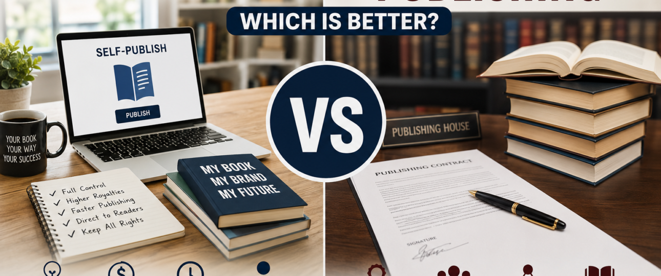 Self-Publishing Vs Traditional Publishing