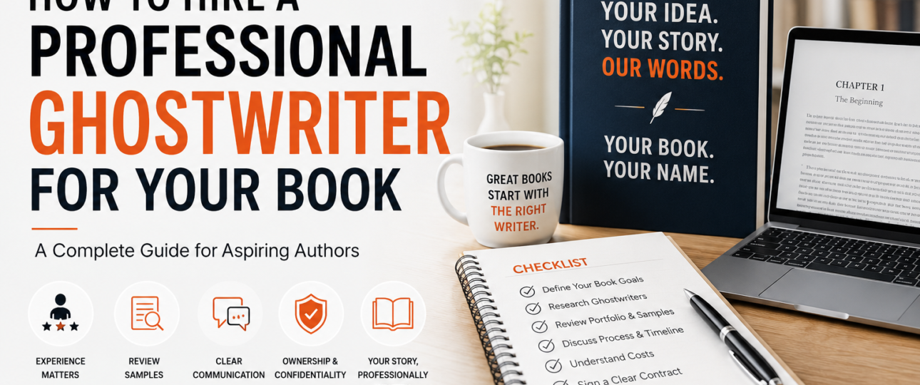 How to Hire a Professional Ghostwriter for Your Book