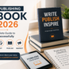 Self publishing a book in 2026 guide showing writing, editing, publishing and marketing steps for new authors