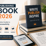 Self publishing a book in 2026 guide showing writing, editing, publishing and marketing steps for new authors