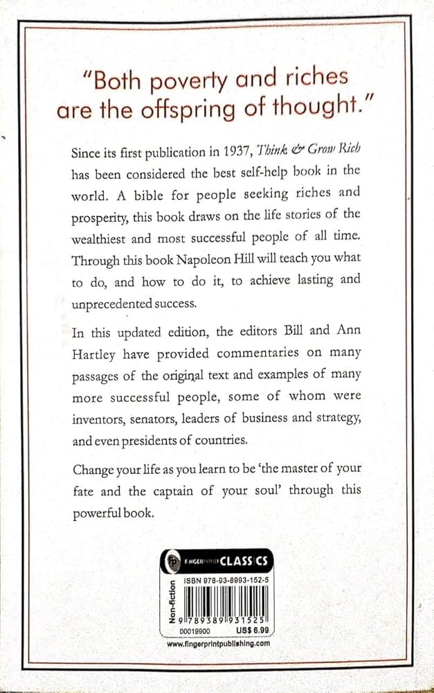 Think and Grow Rich by Napoleon Hill - Image 2