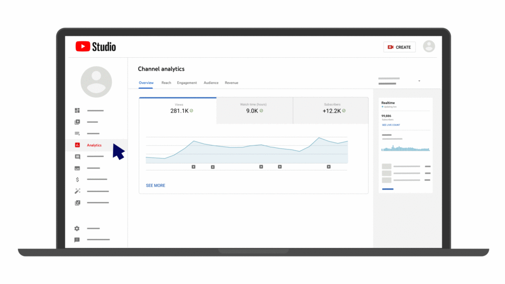Author YouTube channel monetization services