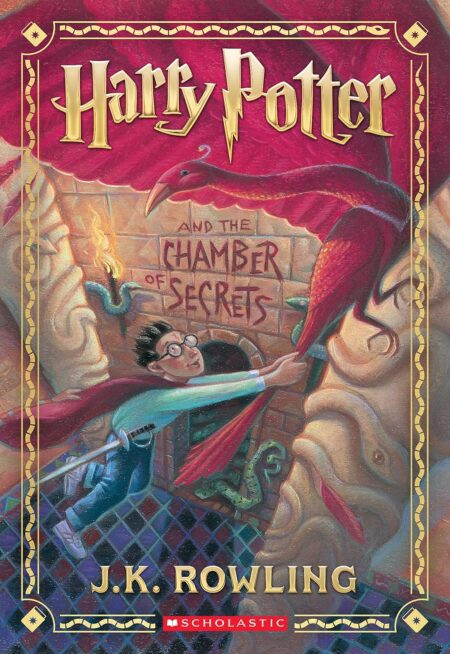 Harry Potter and the Chamber of Secrets book cover