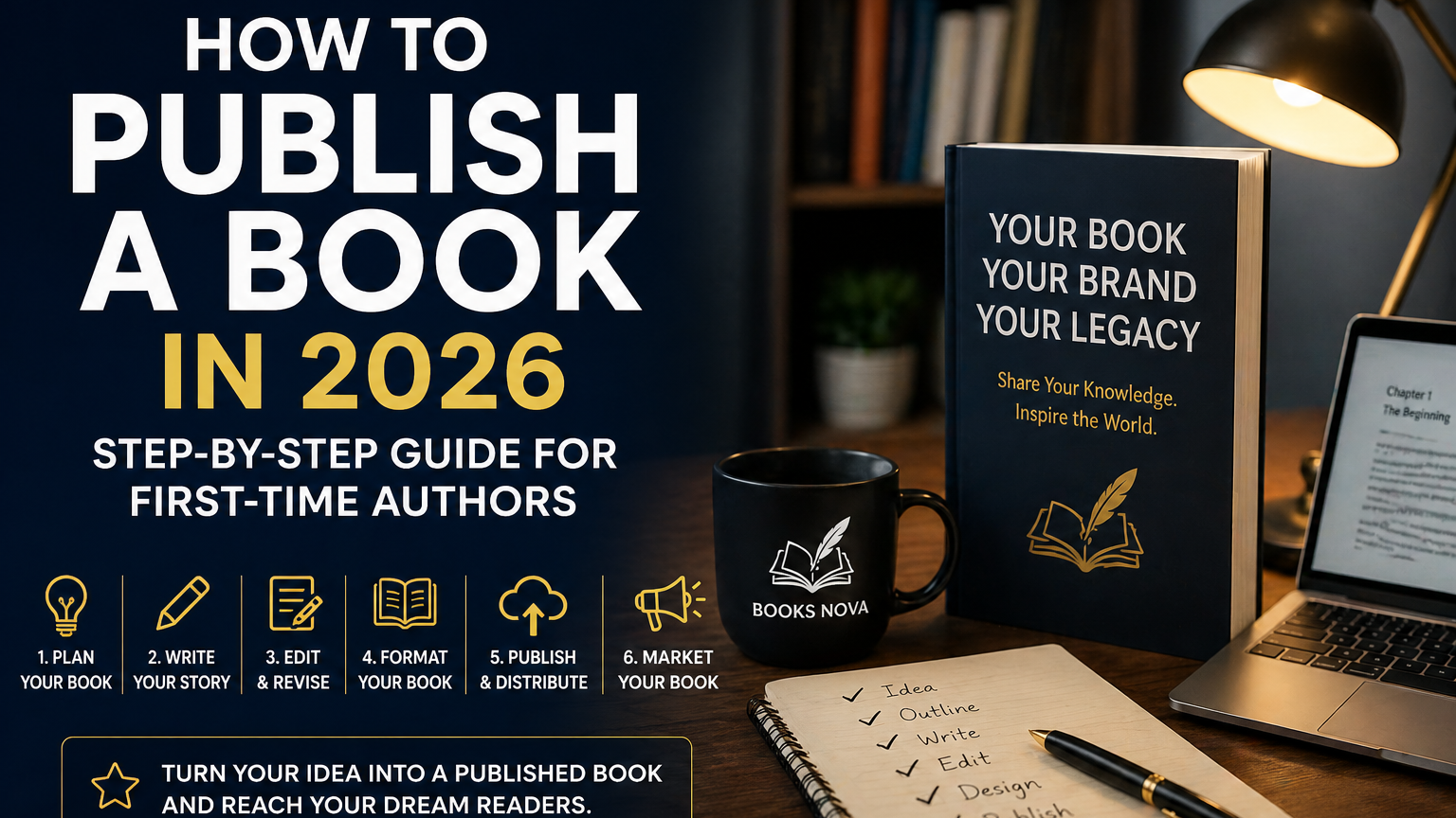 how to publish a book step by step guide