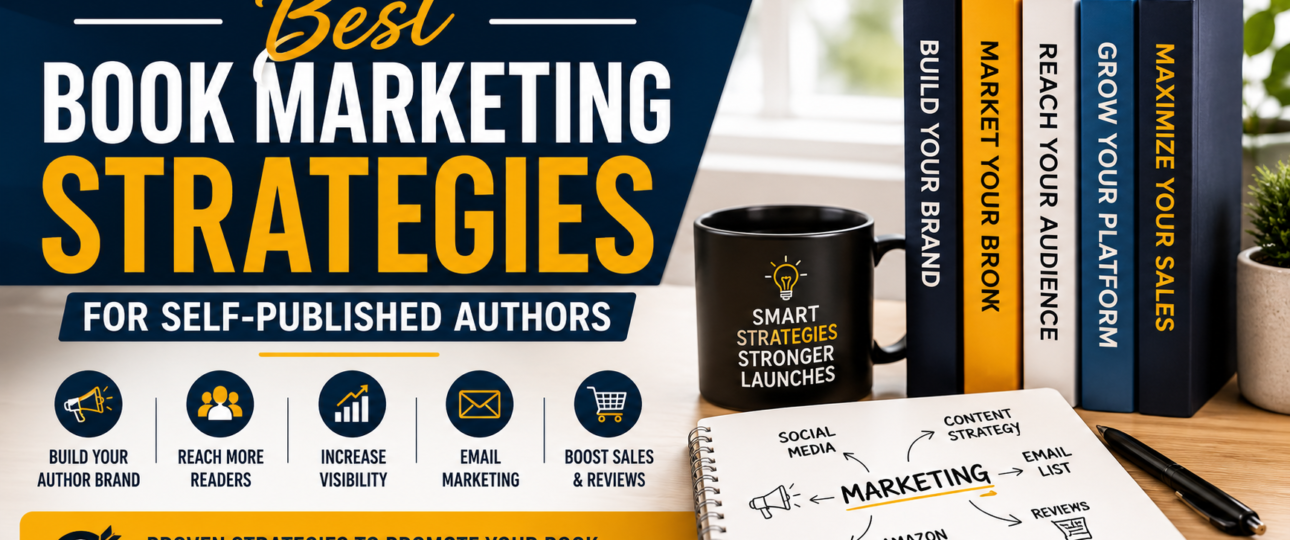 Best book marketing strategies for self-published authors