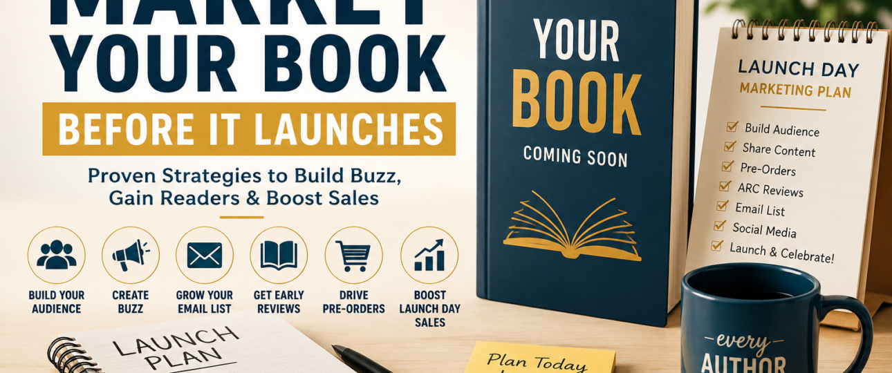 How to market your book before it launches