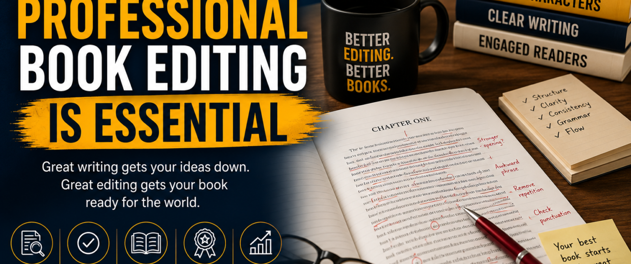 Why professional book editing is essential
