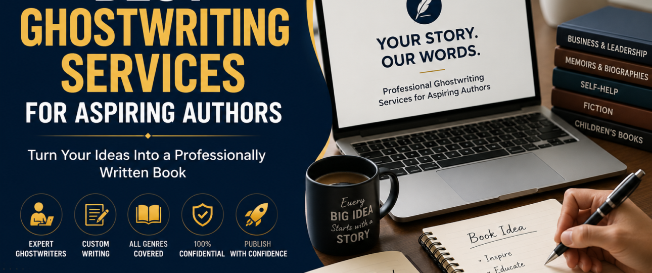 Best ghostwriting services for aspiring authors professional book writing guide
