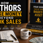 How authors make money beyond book sales through speaking engagements, coaching, online courses, audiobooks, consulting, and multiple income streams.