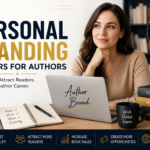 Personal branding for authors guide showing how writers build trust, visibility, and long-term success
