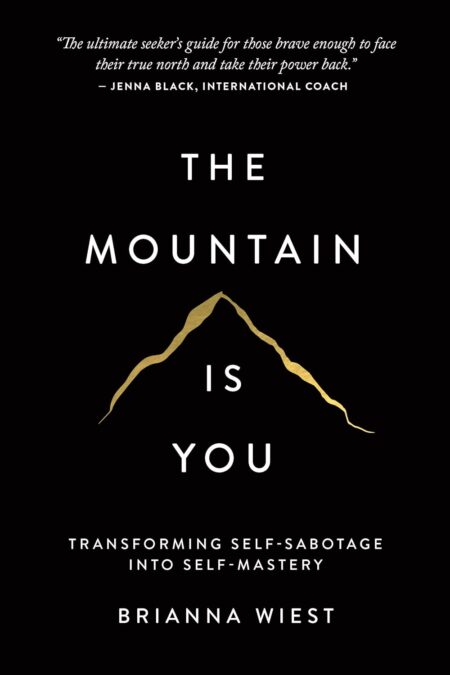 The Mountain Is You by Brianna Wiest book cover