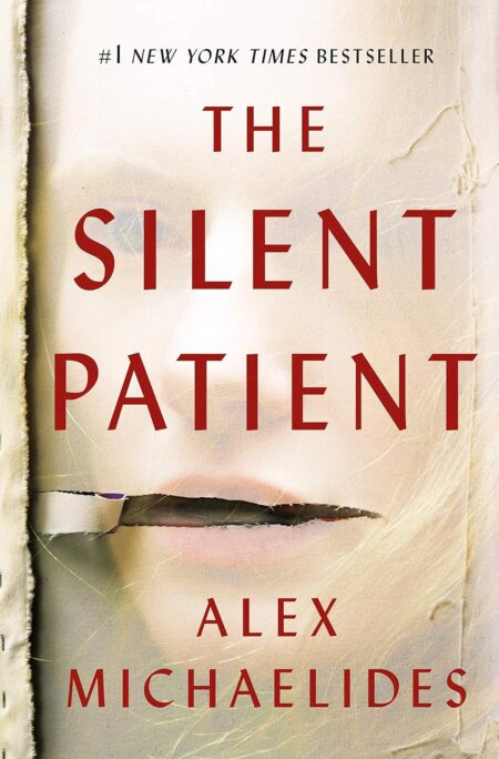 The Silent Patient book cover by Alex Michaelides